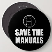 Retten Sie die manuellen lustigen Button (Vorne & Hinten)