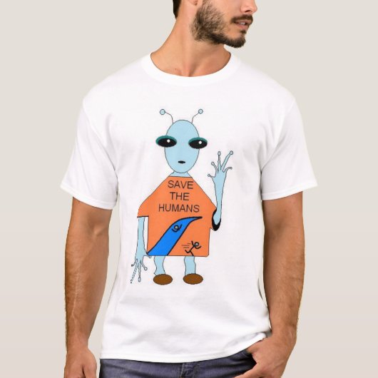 Retten Sie die Menschen T-Shirt (Vorderseite)