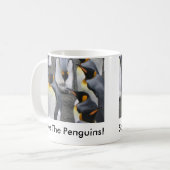 Retten Sie die Penguins! Kaffee-Tasse Kaffeetasse (Vorderseite Links)