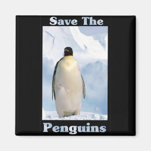 Retten Sie die Penguins Magnet