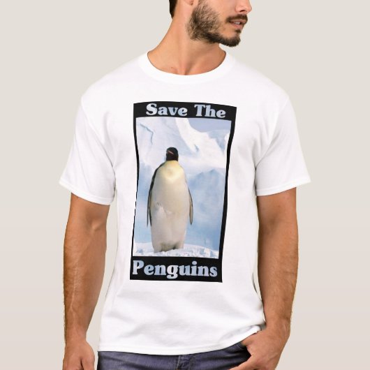 Retten Sie die Penguins T-Shirt (Vorderseite)