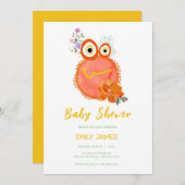 Retten Sie die Planet Baby Shower Invi Einladung (Vorne/Hinten)