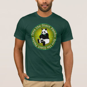 Retten Sie die riesigen Pandas T-Shirt