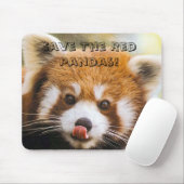 Retten Sie die roten Pandas! Mousepad (Mit Mouse)