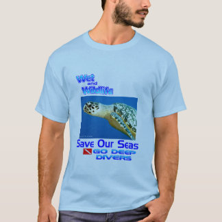 Retten Sie die Seeschildkröten T-Shirt