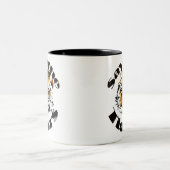 Retten Sie die Tiger Zweifarbige Tasse (Mittel)