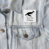 Retten Sie die Wale Button (Beispiel)