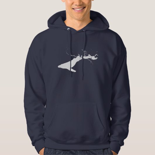 Retten Sie die Wale Hoodie (Vorderseite)