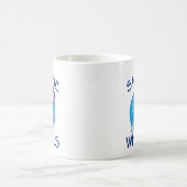 Retten Sie die Wale Kaffeetasse (Mittel)