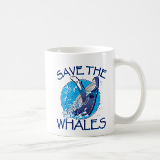 Retten Sie die Wale Kaffeetasse