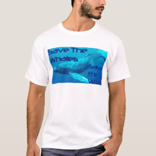 Retten Sie die Wale, retten Sie das Weltt-shirt T-Shirt