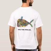 RETTEN SIE DIE WALE T-Shirt (Rückseite)