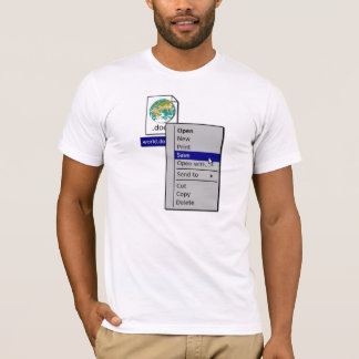 Retten Sie die Welt! T-Shirt