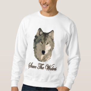 Retten Sie die Wölfe Sweatshirt