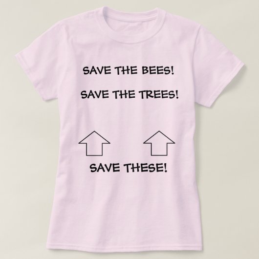 "Retten Sie diesen" T-Shirt (Design vorne)