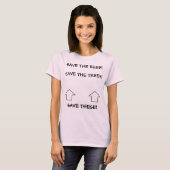 "Retten Sie diesen" T-Shirt (Vorne ganz)