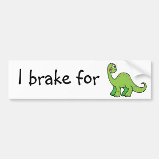 retten Sie Dinosaurier Autoaufkleber