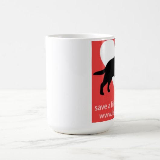 Retten Sie ein Leben adoptieren eine Kaffeetasse (Mittel)