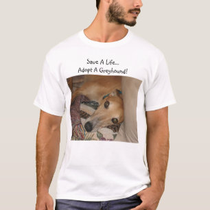 Retten Sie ein Leben. Adoptieren Sie einen T-Shirt