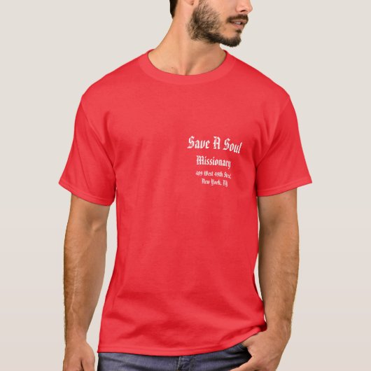 Retten Sie ein Soul: Sarah Brown T-Shirt (Vorderseite)