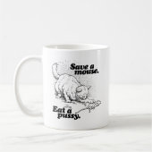 RETTEN SIE EINE MAUS - .PNG KAFFEETASSE (Links)