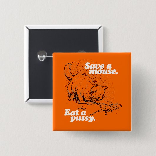 RETTEN SIE EINE MAUS - WEISS - (2).PNG BUTTON (Vorne & Hinten)