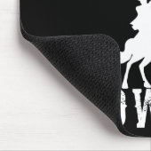 Retten Sie eine Pferdereifahrt Ein Cowboy Funny Re Mousepad (Ecke)