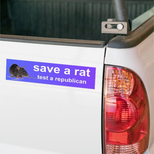 retten Sie eine Ratte Autoaufkleber (Auf Lkw)