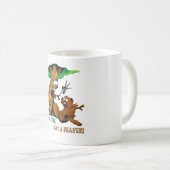 retten Sie einen Baum essen einen Biber Kaffeetasse (VorderseiteRechts)