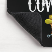 Retten Sie einen Pferdereiten einen Cowboy Mousepad (Ecke)