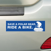 RETTEN SIE EINEN POLAREN BÄREN, REITEN SIE EIN AUTOAUFKLEBER (Auf Auto)