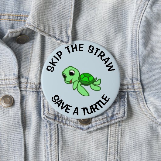 Retten Sie einen Schildkröteknopf Button (Beispiel)