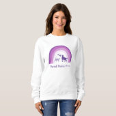 Retten Sie Haustier-Mama  Sweatshirt (Vorne ganz)