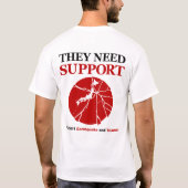 RETTEN SIE JAPAN T-Shirt (Rückseite)