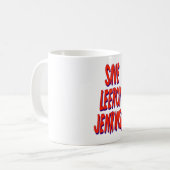 Retten Sie Leeroy Jenkins Kaffeetasse (Vorderseite Links)