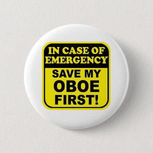 Retten Sie mein Oboe Button