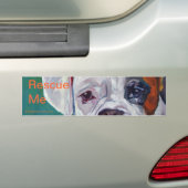 Retten Sie mich HundeAutoaufkleber Autoaufkleber (Auf Auto)