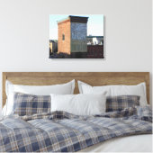 RETTEN SIE MOR-MÖBEL-DACH-SPITZEN-REIHE LEINWANDDRUCK (Insitu (Schlafzimmer))