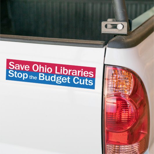 Retten Sie Ohio-Bibliotheks-Autoaufkleber Autoaufkleber (Auf Lkw)