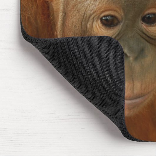 Retten Sie Orang-Utans kein Affe-Geschäft Mousepad (Ecke)