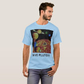RETTEN SIE PLUTO!!! T-Shirt (Vorne ganz)