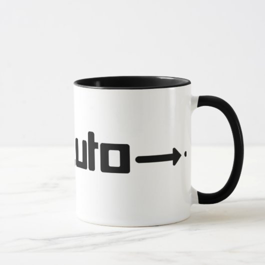 Retten Sie Pluto-Tasse Tasse (Rechts)