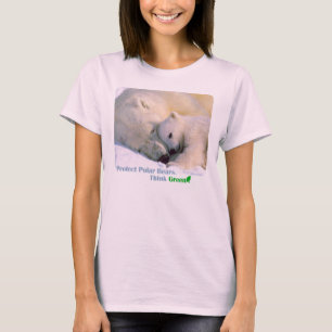 Retten Sie polaren Bären T-Shirt