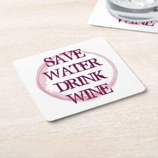 RETTEN Sie Rechteckiger Pappuntersetzer (angewinkelt)