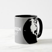 RETTEN SIE SAUERSTOFF, HALT DIE SCHNAUZE TASSE (VorderseiteRechts)