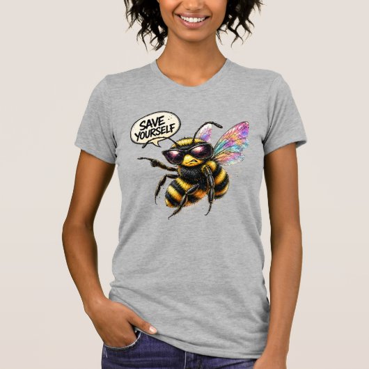 RETTEN SIE SICH SELBST T-Shirt (Vorderseite)