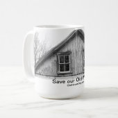 Retten Sie unsere alte Windows-Tasse Kaffeetasse (Vorderseite Links)