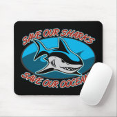 Retten Sie unsere Haifische Mousepad (Mit Mouse)