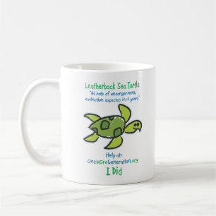 Retten Sie unsere Seeschildkröten Kaffeetasse