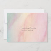 Retten Sie unseren Datum weiter entwickelten Einladung (Rückseite)